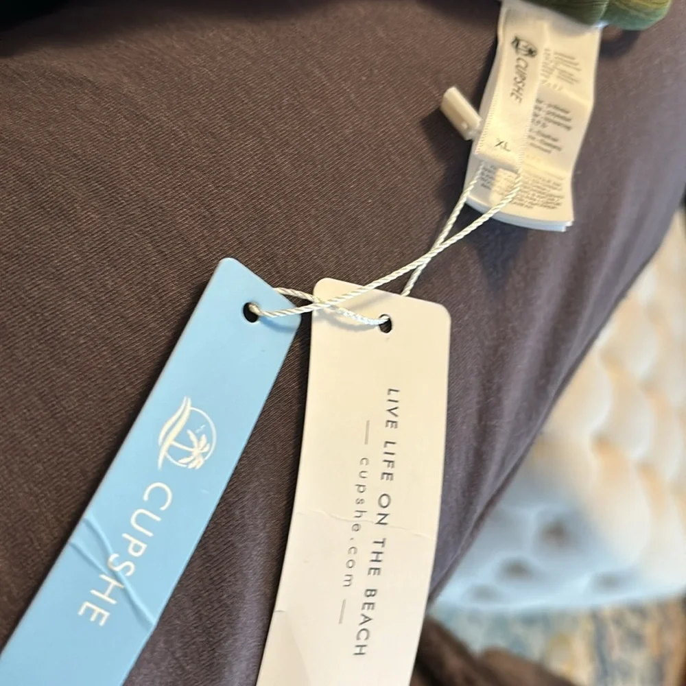 CUPSHE Women's One Piece Ruffle Wrap Textured Beach Swimsuit - Picture 6 of 6